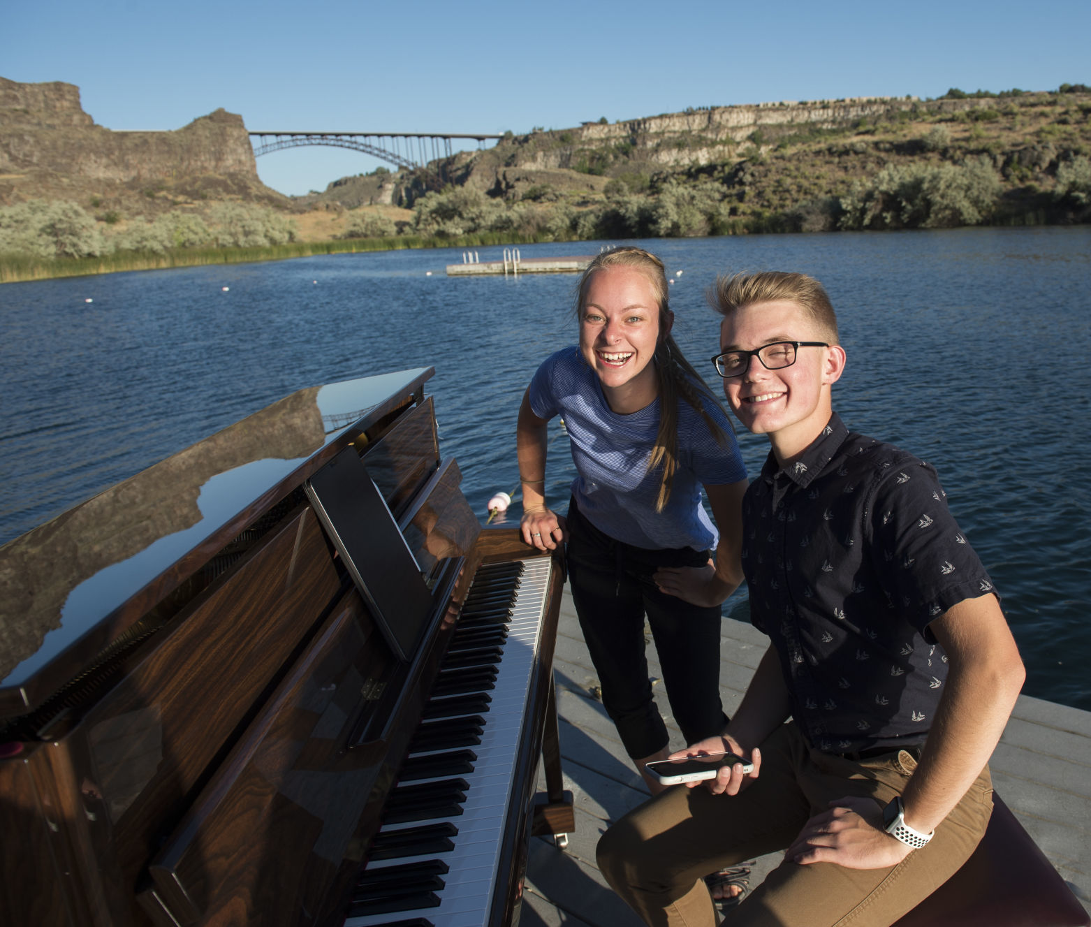 Pianist partakes in virtual music competition